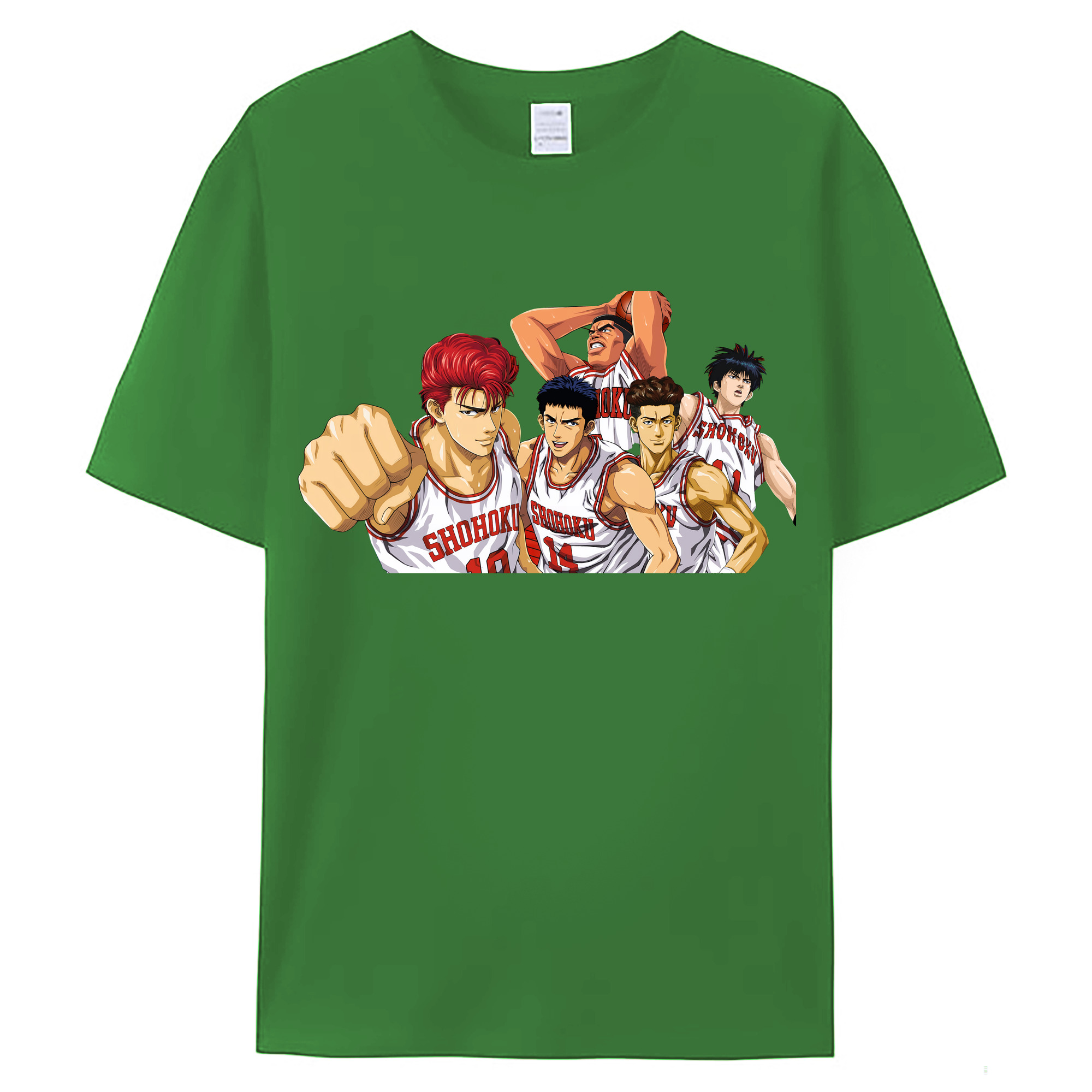 （画像用） SLAM DUNK／スラムダンク レディースカジュアルプリントTシャツ（綿100％）